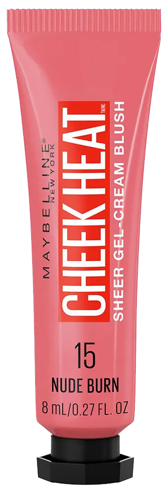 Maybelline Cheek Heat Gel- Cream Blush, 15 Nude Burn