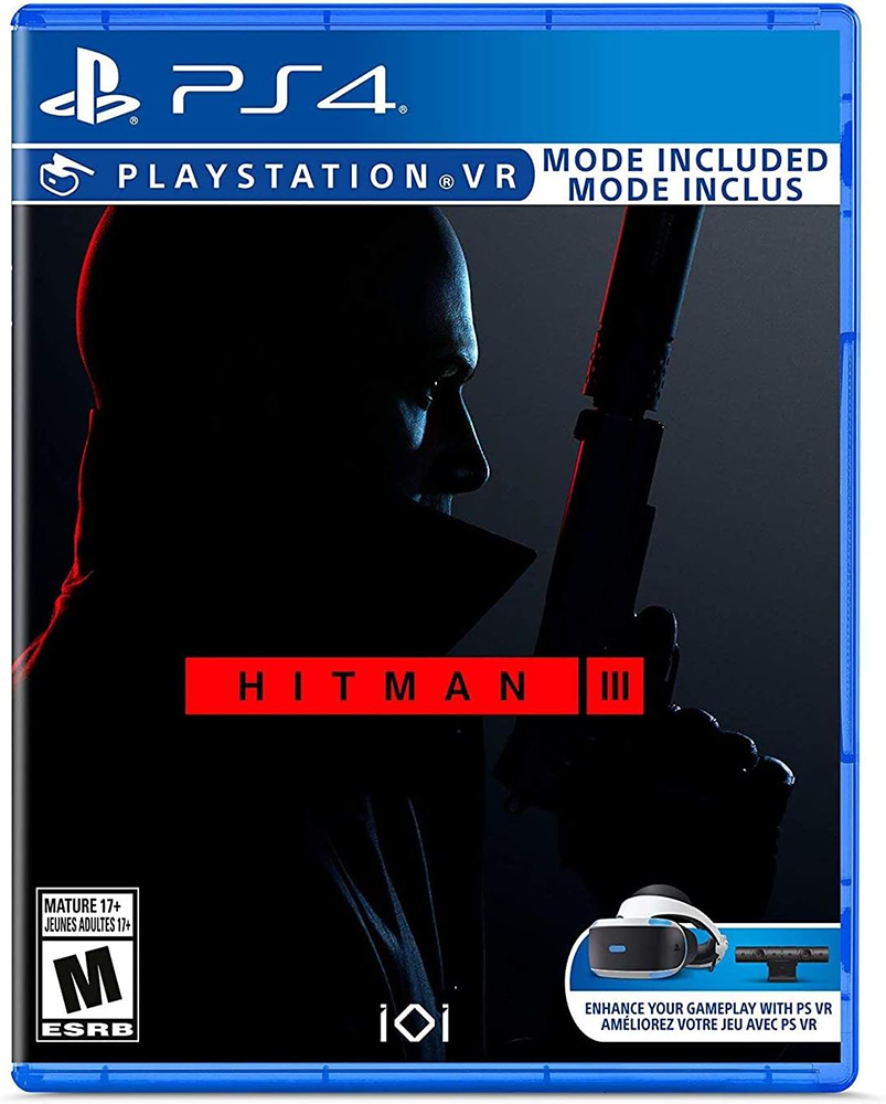 Hitman III Game DVD -For PlayStation 4