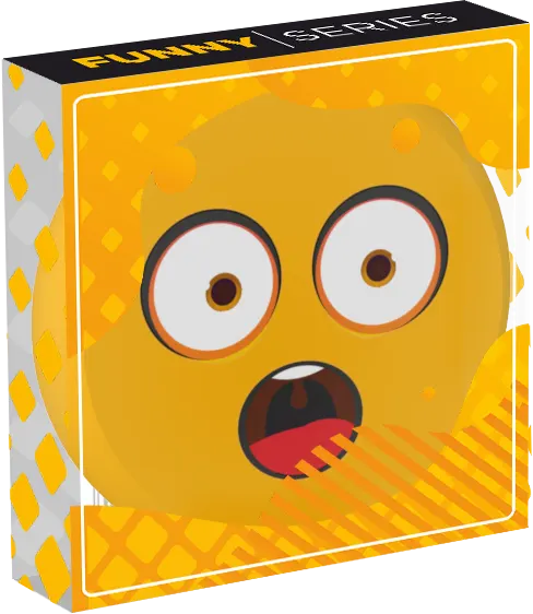 Silka Funny Turkish Vacuum Eraser, Emoji Shapes, Multi-Colors, ART-17