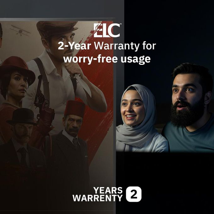 ELC Smart Frameless TV , 50 Inch, 4K Ultra HD , LED Technology , Built-in Receiver, 50Z1TSRV