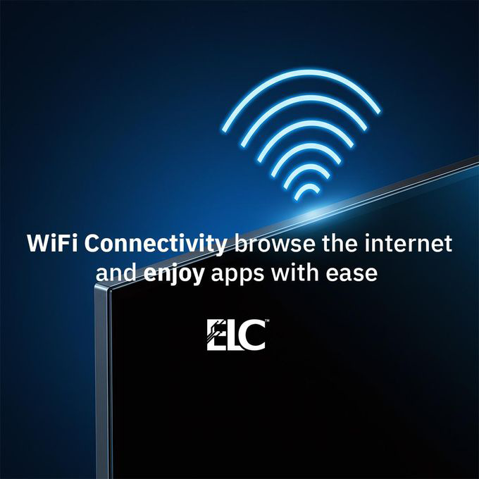 ELC Smart Frameless TV , 50 Inch, 4K Ultra HD , LED Technology , Built-in Receiver, 50Z1TSRV