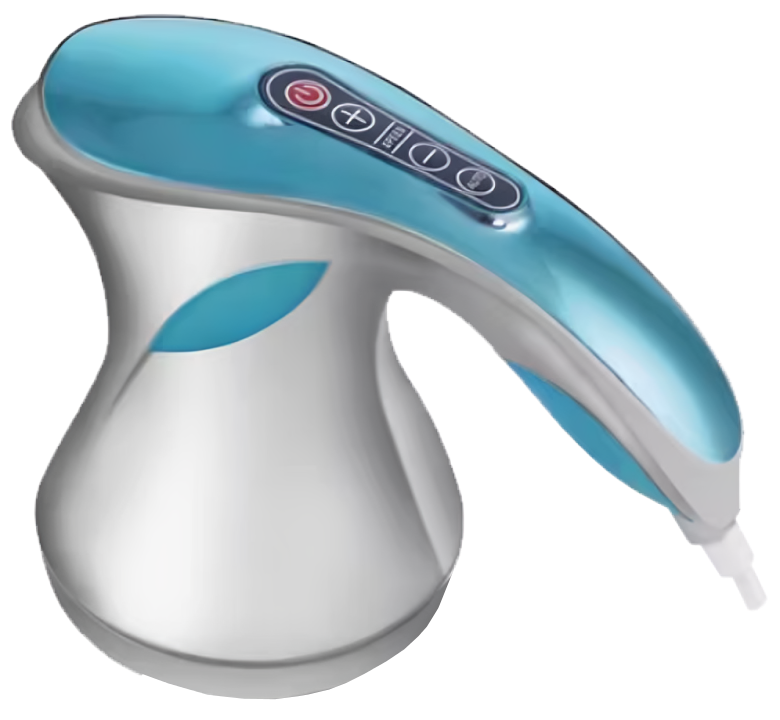 جهاز مساج وتدليك الجسم ريلاكس اند تون ، مع 3 رؤوس تدليك ، متعددة الألوان ، SH-658