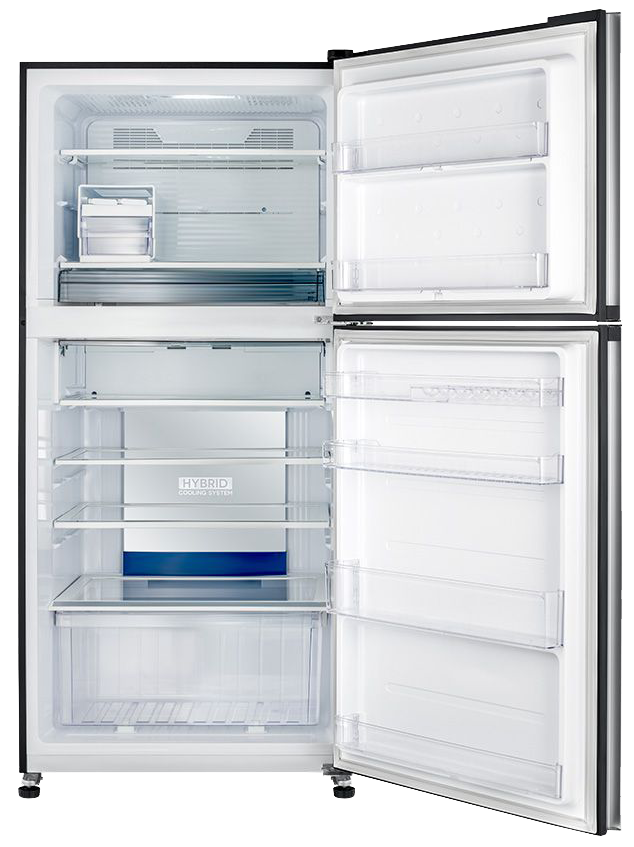 ثلاجة شارب نوفروست ، 538 لتر ، 2 باب ، شاشة ديجيتال ، تكنولوجيا الأنفرتر ، خاصية البلازما ، أسود زجاجي ، SJ-GV69G-BK