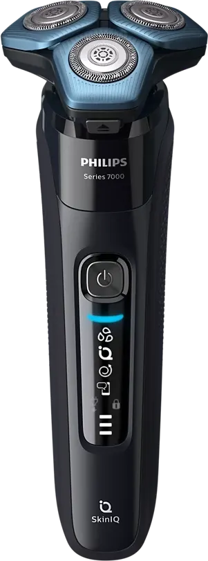 Philips Cordless Shaver, Wet & Dry Use, 60 Minute Battery Life, LED Display, Black, S7783-59