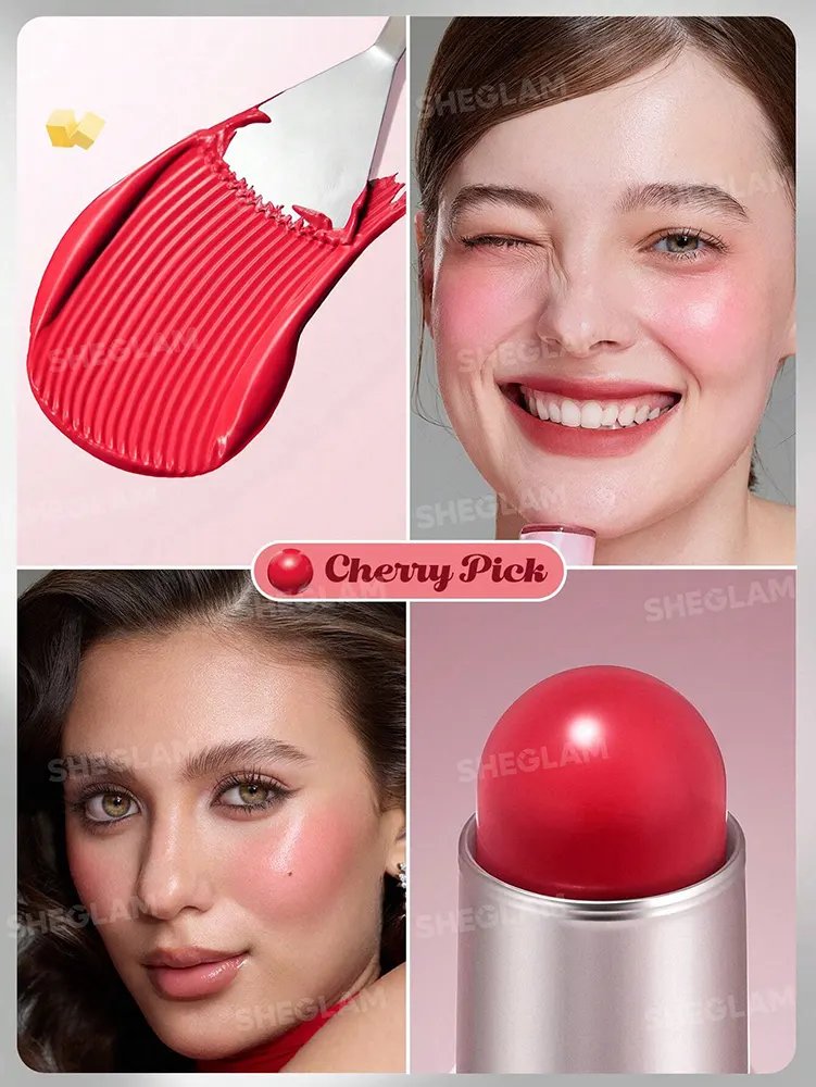 Sheglam Buttery Bliss Blush Stick , Cherry Pick