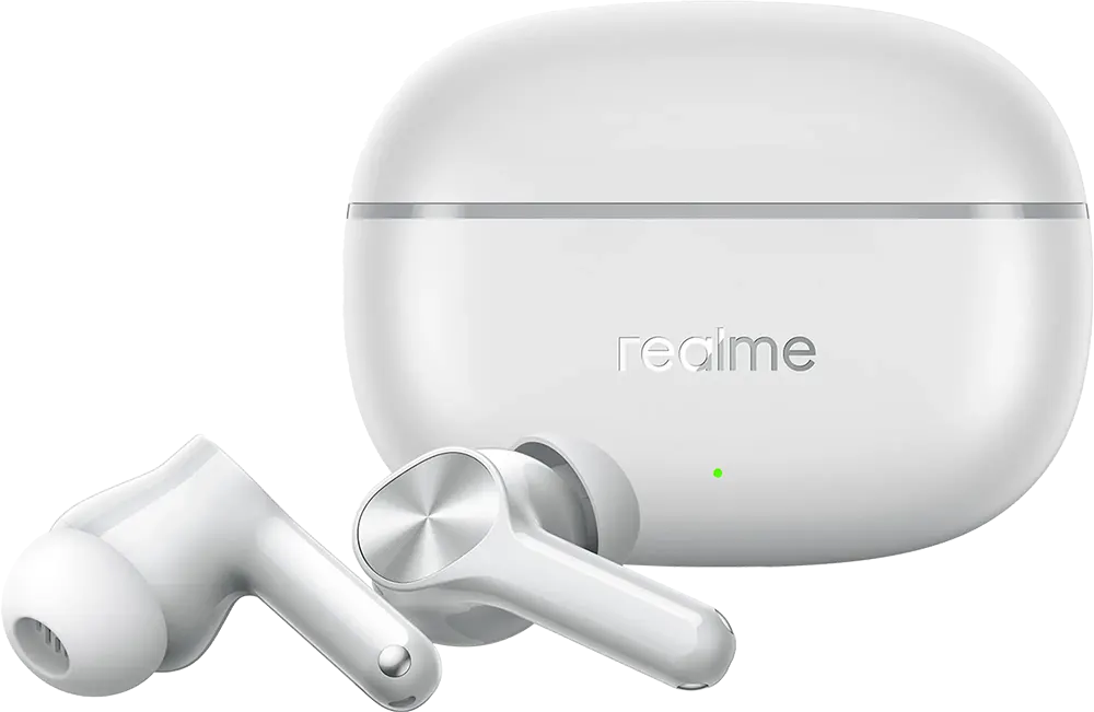 سماعة اذن ايربودز ريلمى T200 لايت ، بلوتوث V5.4 ، خاصية ANC ، مقاومة الماء IPX4 ، رمادي