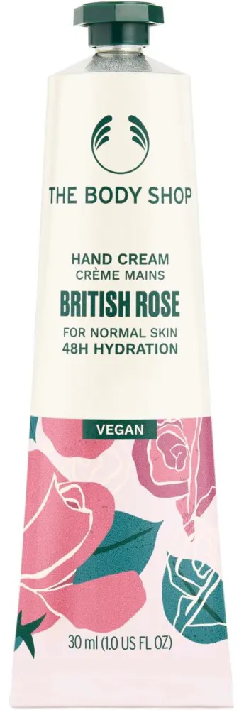 كريم مرطب ذا بودي شوب ، مرطب لليد بريتش روز بودي شوب ، 30 مل .