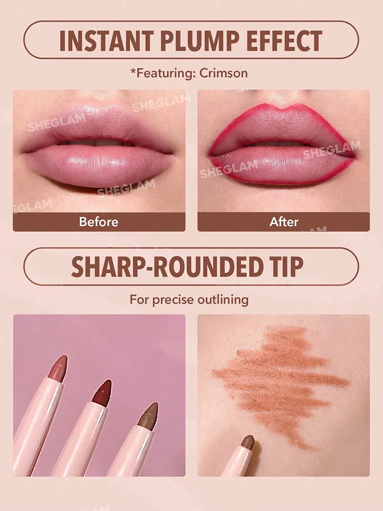 Sheglam So Lippy Lip Liner, 526 Mojave