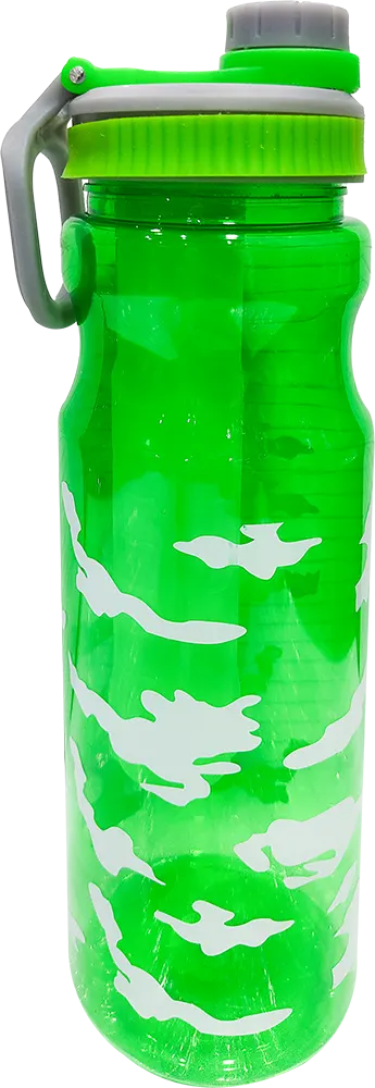 Sports Water Bottle 700ml , Inner Ice Tube, Plastic, Multicolor, Model 42-123