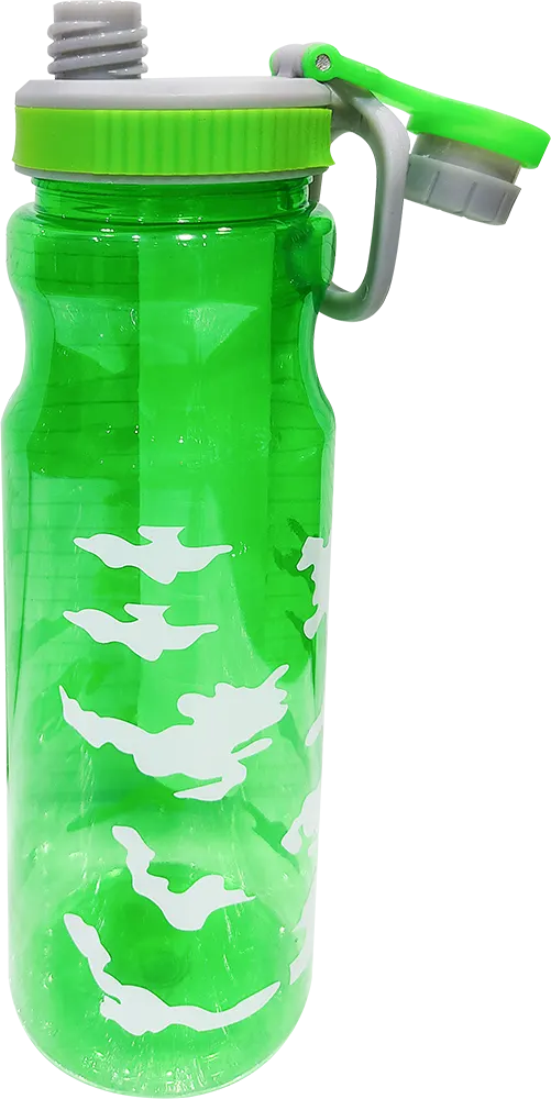 Sports Water Bottle 700ml , Inner Ice Tube, Plastic, Multicolor, Model 42-123