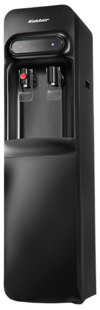 مبرد مياه كولدير سليم ، 2 حنفية ( بارد - ساخن) ، 4.2 لتر ، أسود ، KWD SLIM  BLACK