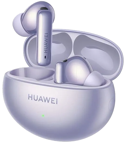 سماعة هواوي فري بودز I6 ، بلوتوث، مقاومة للماء، بطارية 510 مللي أمبير، أرجواني