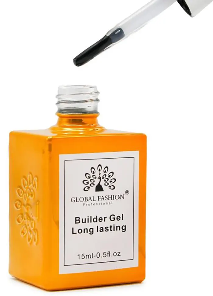 Global Fashion Builder Gel Long Lasting, 15 Ml