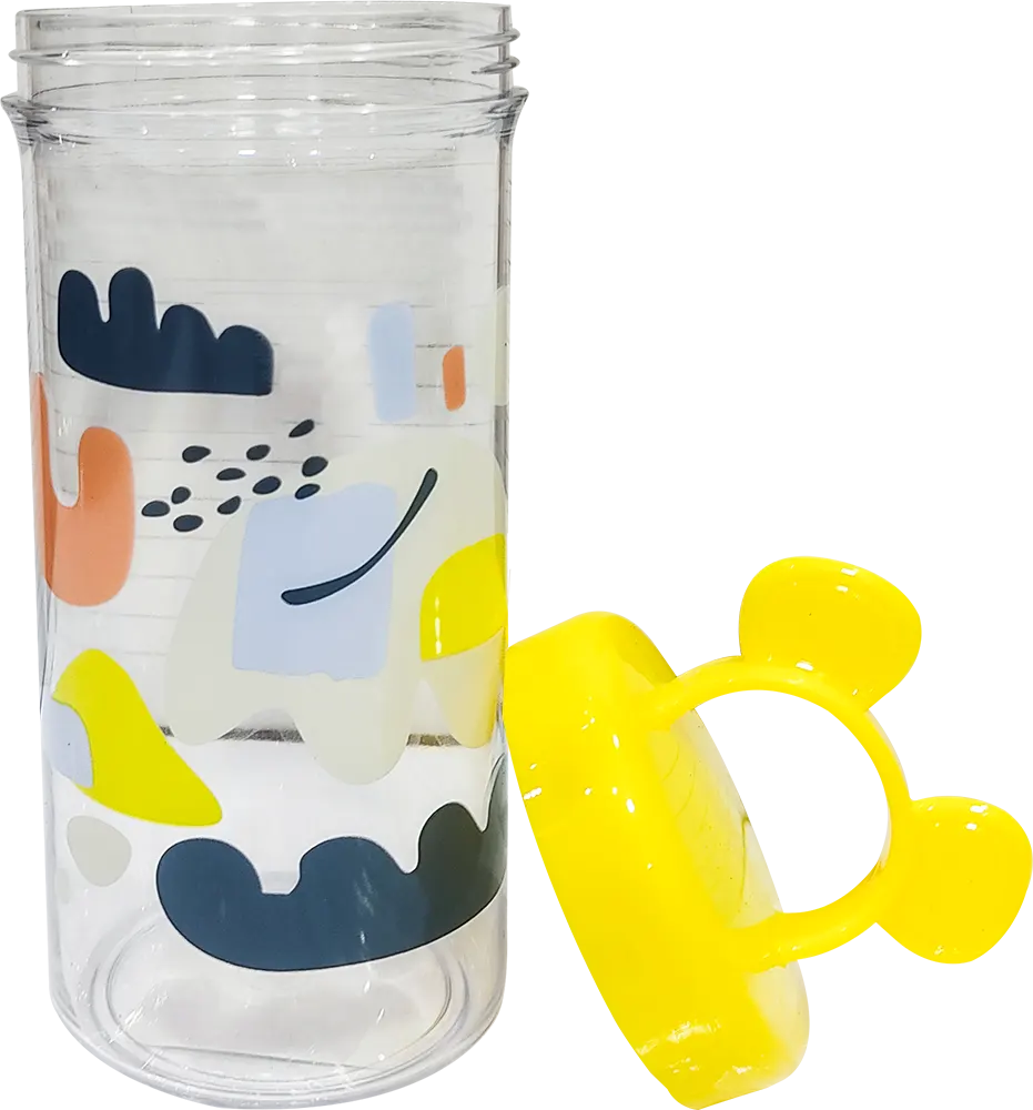 زمزمية مادن كيتي 350 مللي، بلاستيك بغطاء كيتي، متعددة الألوان،  717