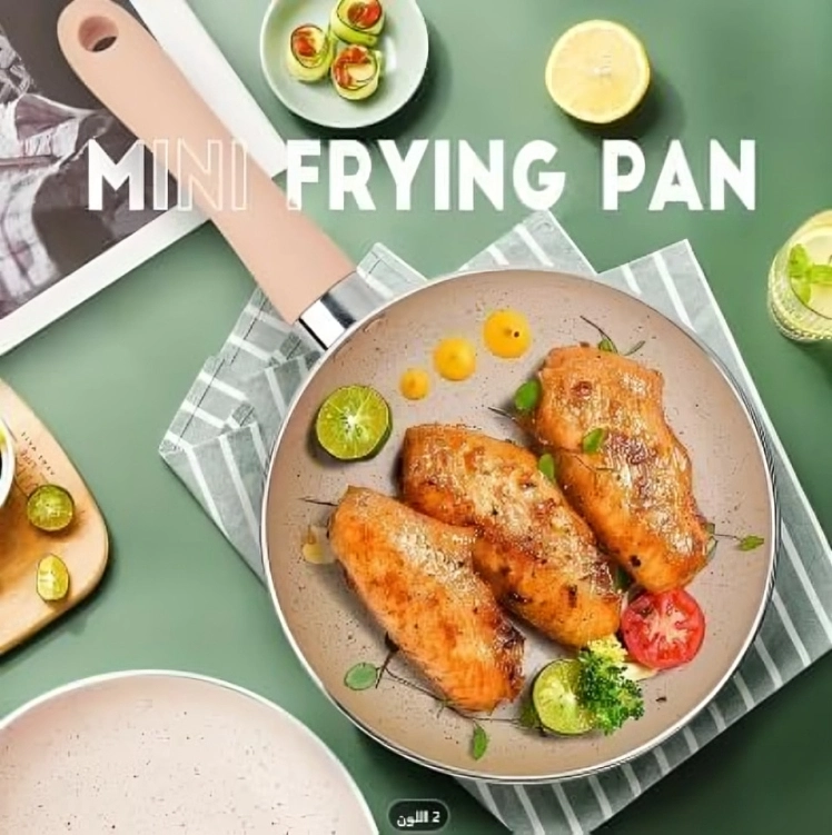 Frying Pan Granite Round , Size 16, Turquoise