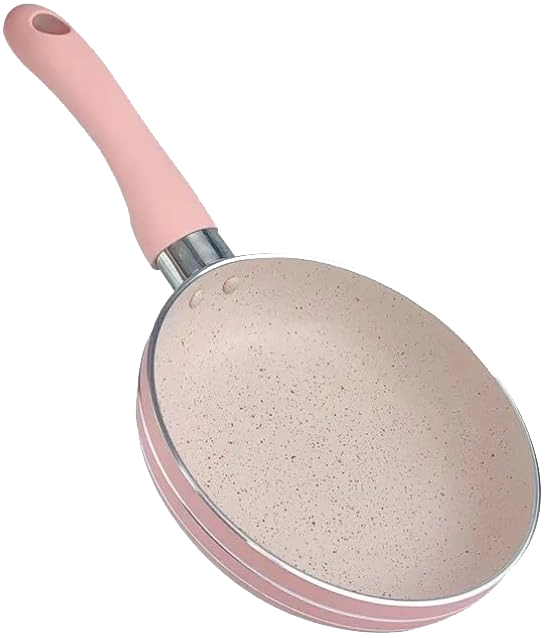Frying Pan Granite Round , Size 12, Pink