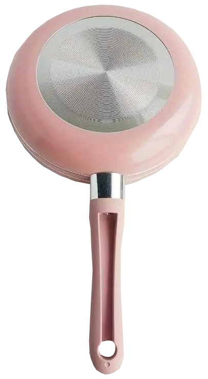 Frying Pan Granite Round , Size 12, Pink