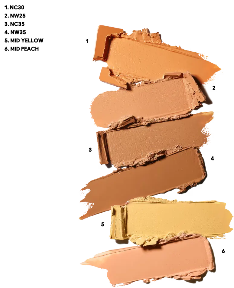 باليت كونسيلر ومصحح العيوب ستوديو فيكس من ماك، ميديم