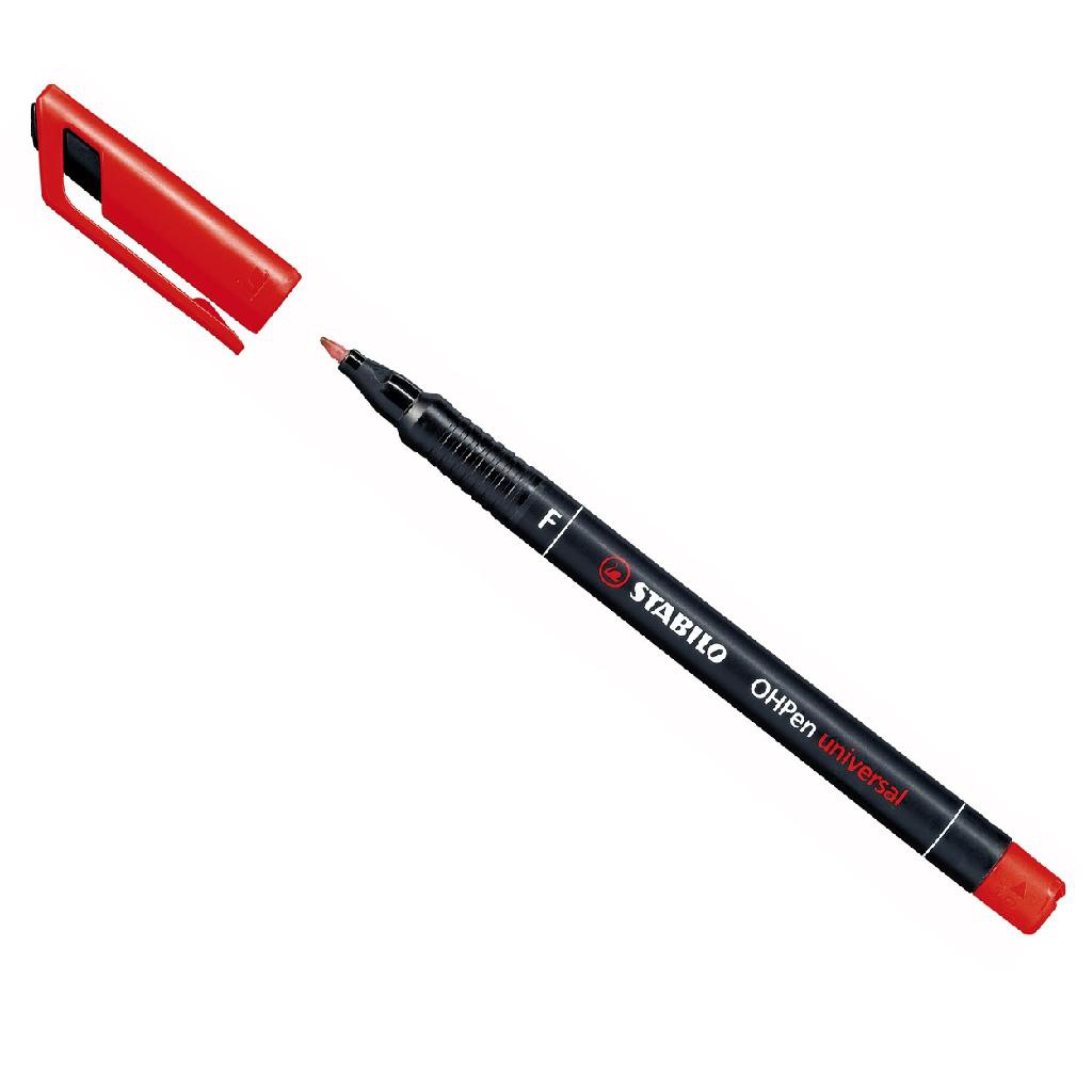 Stabilo Ohpen Permanent Fine Red 40.842