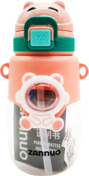 زمزمية اطفال جوي 650 مللي، شفاطة داخلية، ألوان متعددة، موديل 2695