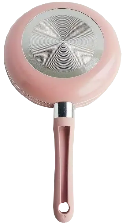 Frying Pan Granite Round , Size 14, Pink