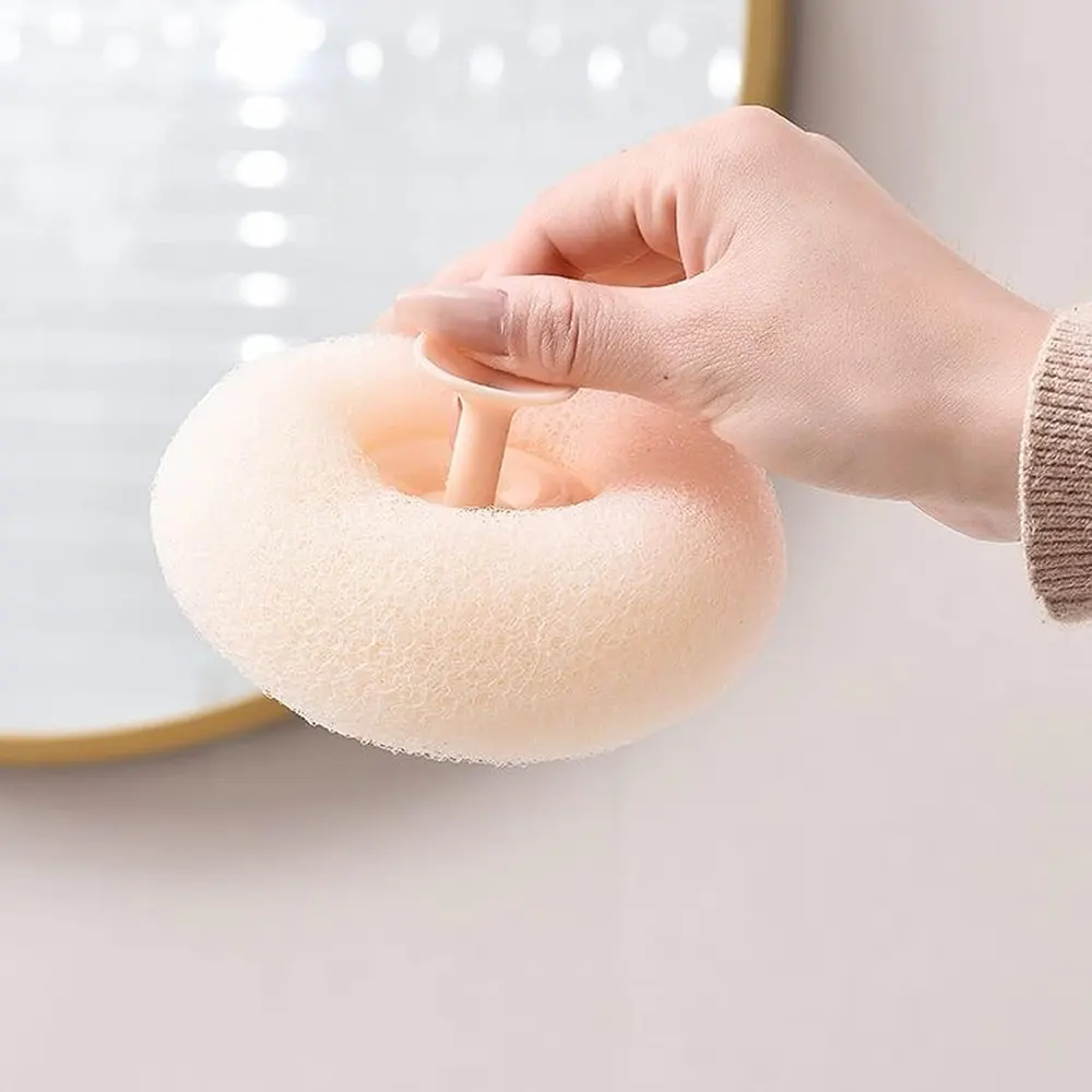 Bath Loofah With Adhesive Suction Cup, 011.