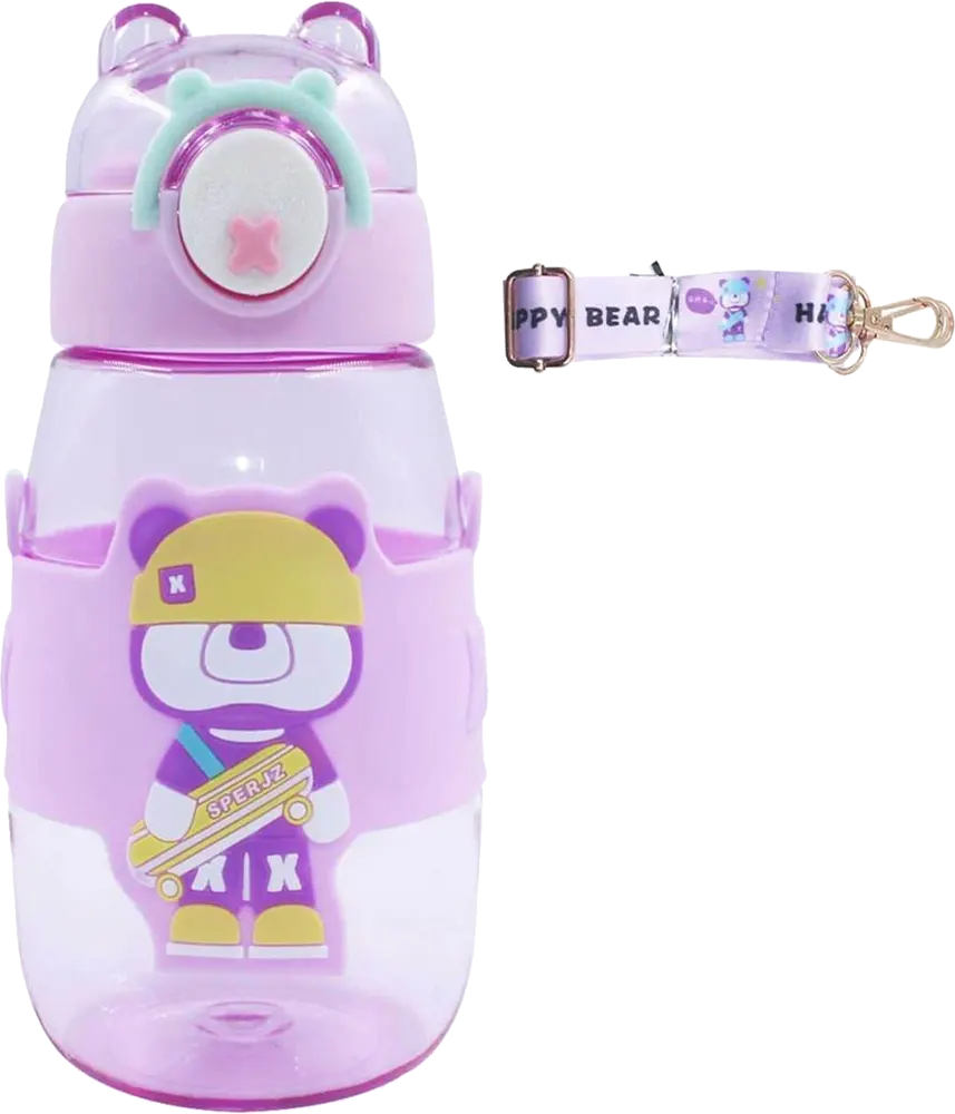 زمزمية اطفال جوي 600 مللي، شفاطة داخلية، ألوان متعددة، موديل 89789