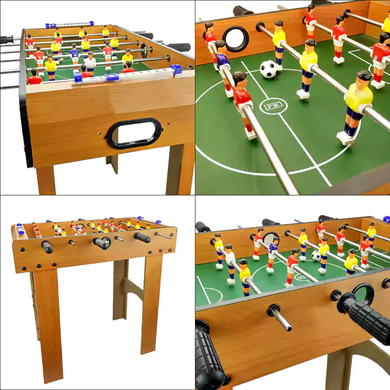 Wooden Baby Foot Soccer Table, Kids Group Game, 628B