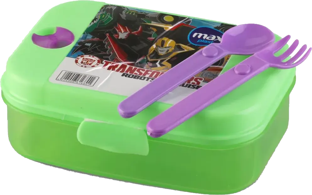 لانش بوكس ماكس بلاست تريندي بلاستيك، سعة 800 ملي، ألوان متعددة، موديل 1680