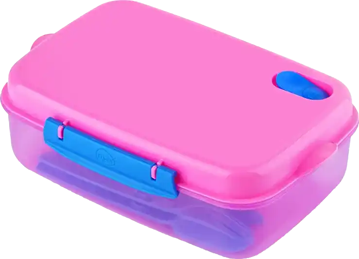 Max plast fresh Plastic Lunch Box, 1.2 l, Assorted Colors, Model 0009