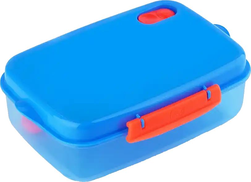 لانش بوكس ماكس بلاست فريش بلاستيك، سعة 1.2 لتر، ألوان متعددة، موديل 0009