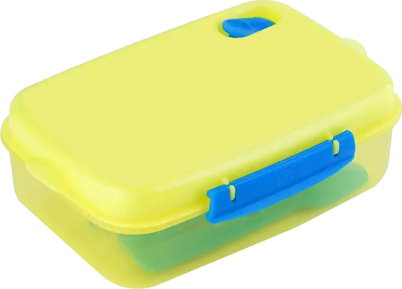 لانش بوكس ماكس بلاست فريش بلاستيك، سعة 1.2 لتر، ألوان متعددة، موديل 0009