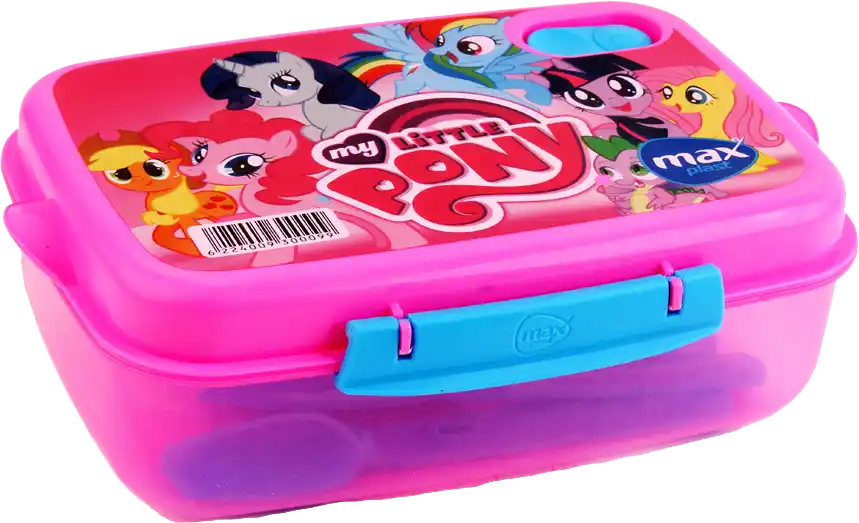 لانش بوكس ماكس بلاست فريش بلاستيك، سعة 1.2 لتر، ألوان متعددة، موديل 0009