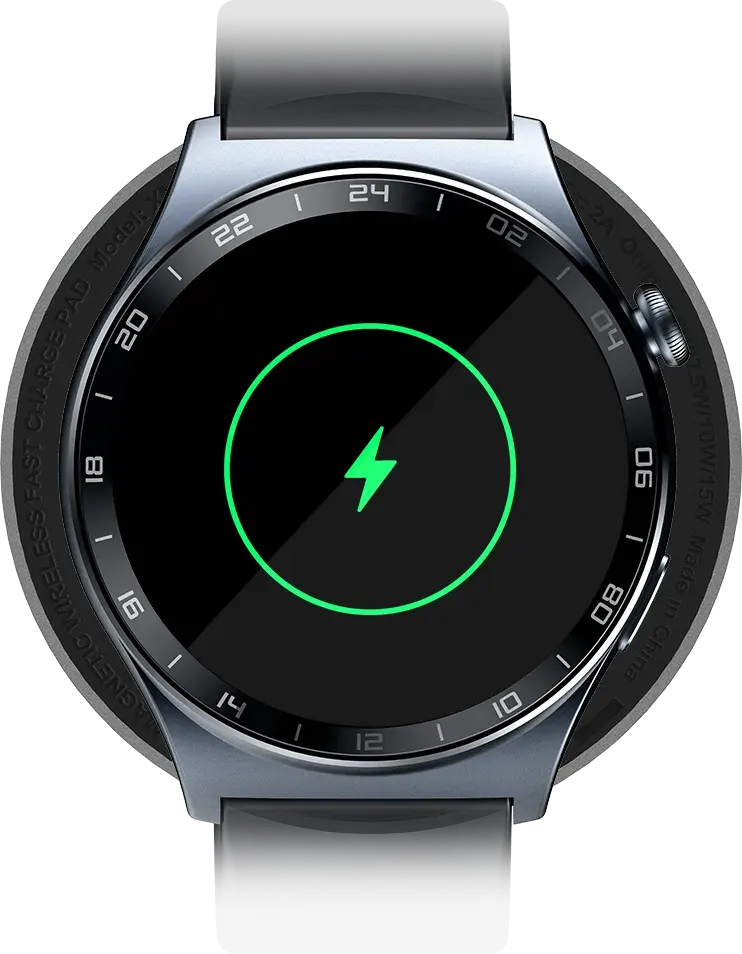 Infinix Smart Watch XWatch 3 we , 1.43" AMOLED Touch Screen , Bluetooth V5.3 , IP68 Water Resistance , 300 mAh Battery ,Silicone Black Strap, Gray Case