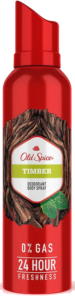 Old Spice Timber Deodorant Body Spray For Men, 140 Ml