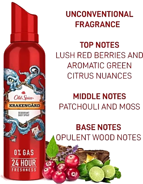 مزيل عرق سبراي كراكين جارد للرجال من اولد سبايس، 140 مل