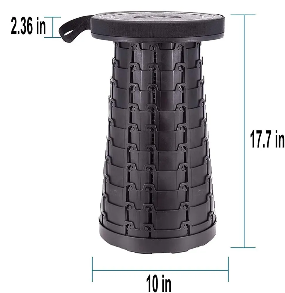 كرسي رحلات قابل للطي ، اسود ، 791