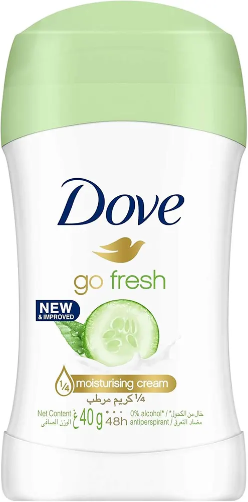 Dove Go Fresh Cucumber & Green Tea Deodorant Stick, 40 Ml