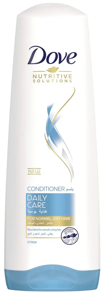 Dove Daily Care Shampoo, 350 ml with Conditioner, 250 ml