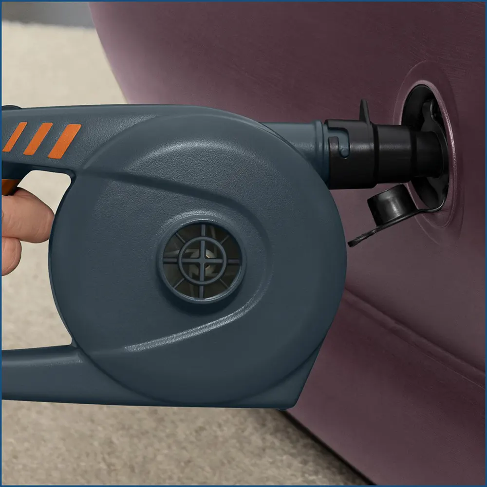 Bestway Electric Blower, 12V, 680 L-min, Grey, 62164