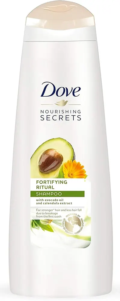 Dove Straightening Ritual Avocado Shampoo, 400 Ml With Conditioner, 350 Ml