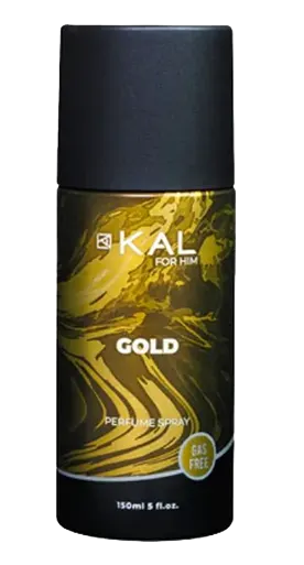 سبراي معطر للجسم جولد  للرجال من كال ، 150 مل