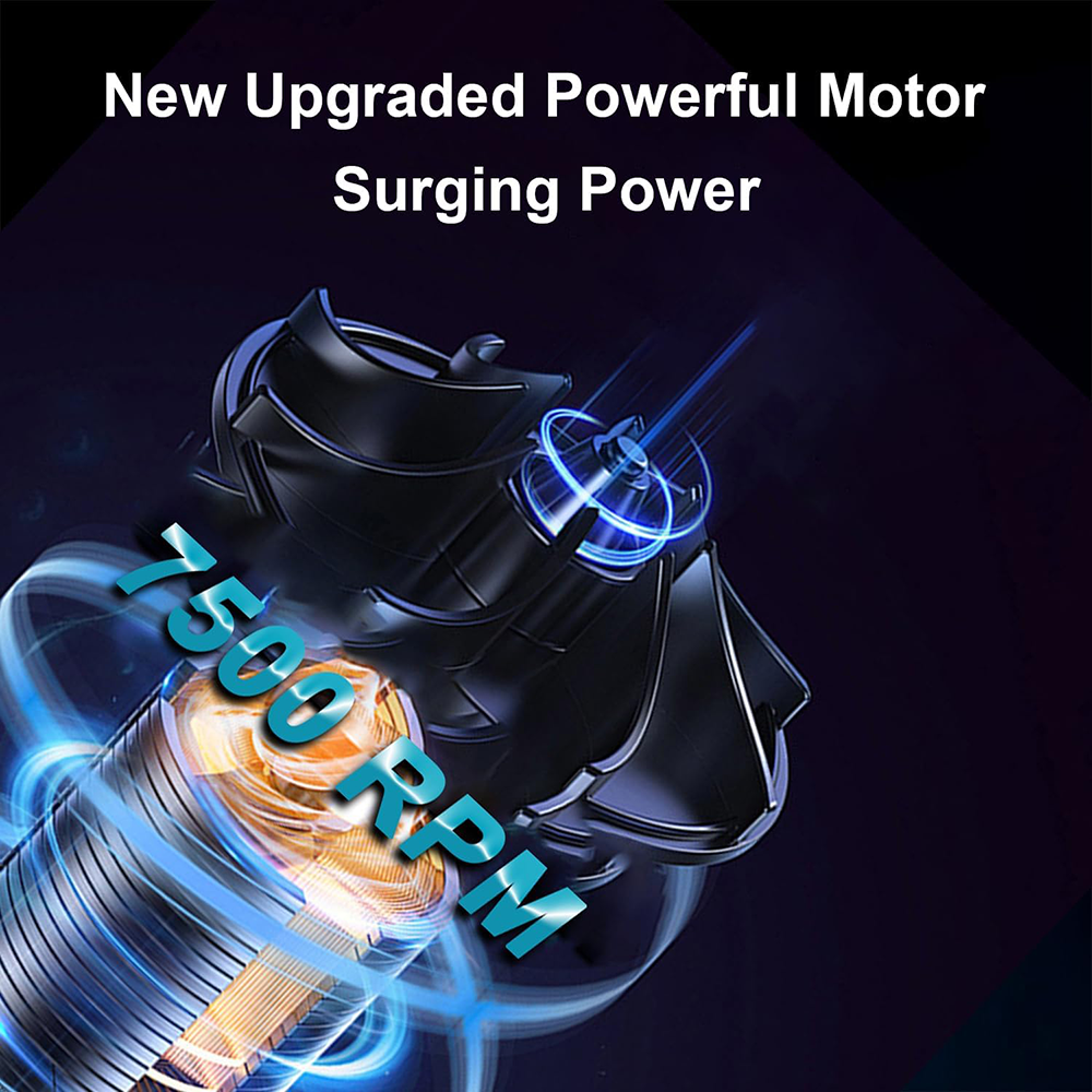 Kemei Cordless Hair Clipper for Men, LED Display, Rechargeable, Black, KM-2269