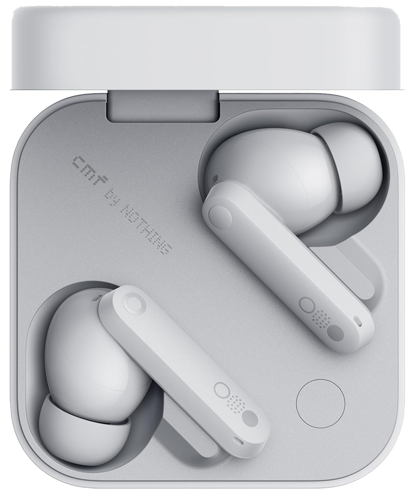 سماعة أذن لاسلكية CMF BUDS PRO 2 ، صوت محيطي ، خاصية إلغاء الضوضاء ، 6 ميكروفونات ، رمادي فاتح ، B187