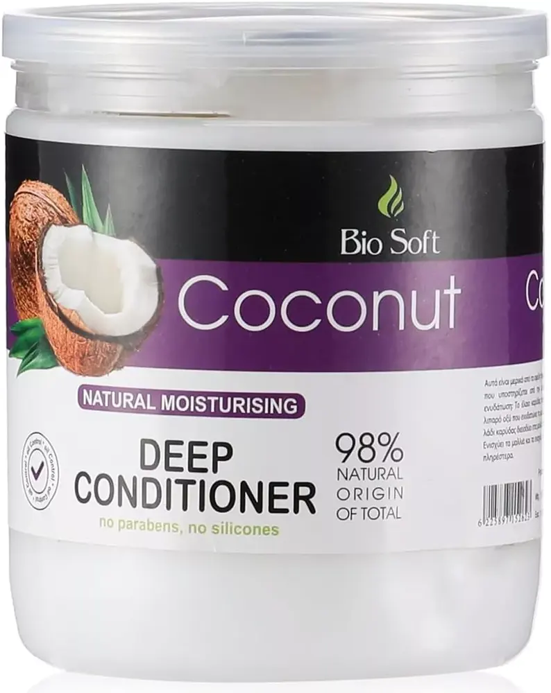 Bio Soft Coconut Oil Hair Cream Bath, 500Ml