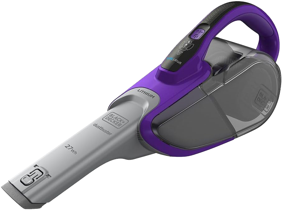 مكنسة كهربائية محمولة بلاك اند ديكر ، 10.8 فولت تعمل بالشحن ، بطارية ليثيوم ، رأس مزودة بمحرك لشعر الحيوانات الاليفة ، بنفسجي ، DVJ325BFSP ،(بضمان انسيا) (ضمان الوكيل)