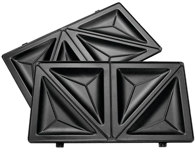 Black & Decker Sandwich Maker and Grill, 780 Watt, 2 Slices, Non-Stick Surface, Black, TS2120 (Ansia Warranty) (Agent Warranty)