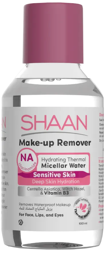 Shaan Micellar Water And Makeup Remover, 100 Ml