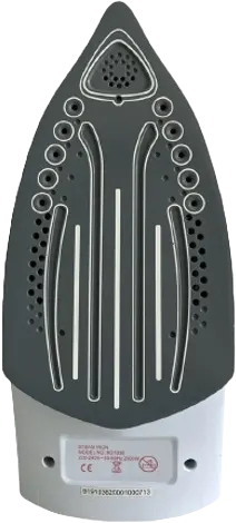 DSP Steam Iron, 2000W, Dry Iron, Ceramic Soleplate, Purple, KD1036