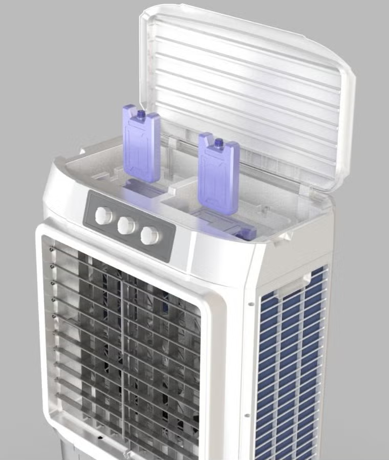 مبرد هواء صحراوى فريش سمارت ، سعة 82 لتر ، 3 سرعات ، أبيض x رمادي ، FA-M82-IC